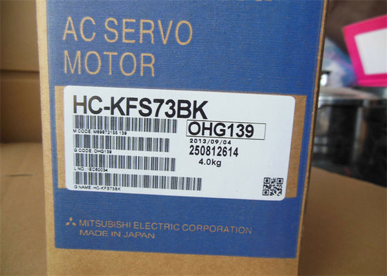 Powerful High Speed Servo Motor 0.75 KW Output Capacity HC-KFS73BK / HC-MFS73B