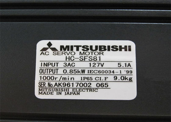 Mitsubishi Industrial Motor HC-SFS81 / HC-SFS81B AC Servo Motor 0.85kw IN STOCK