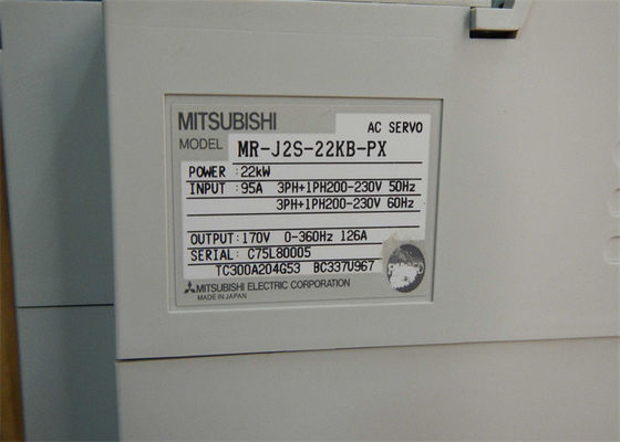MITSUBISHI 22KW AC Servo Amplifier MR-J2S-22KB-PX 3 Phase Industrial SERVO DRIVE 400V NEW