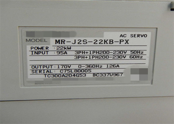 MITSUBISHI 22KW AC Servo Amplifier MR-J2S-22KB-PX 3 Phase Industrial SERVO DRIVE 400V NEW