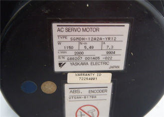 Yaskawa Industrial Servo Motor Electric AC Servo Motor 1150W 7.3A SGMDH-12A2A-YR12