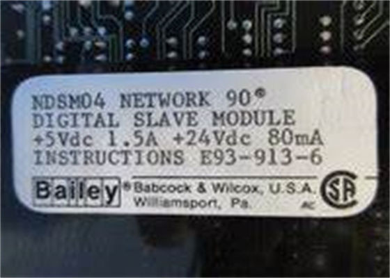 ABB Model NDSM04 NETWORK 90 DIGITAL SLAVE PULSE GREEN COLOR INPUT MODULE