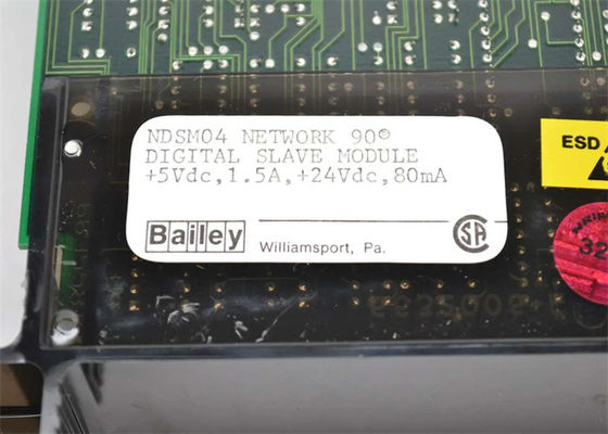 ABB Model NDSM04 NETWORK 90 DIGITAL SLAVE PULSE GREEN COLOR INPUT MODULE
