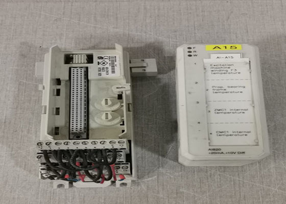 AI820 3BSE008544R1 Analog Input Module with 4 Channels and External Transmitter Supply