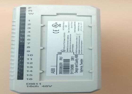 ABB DI811 3BSE008552R1 Digital I O Module for 48V with 16 Channels and LED Indicators