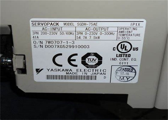 New Yaskawa SGDH-75AE 200-230V AC Servo Drives In Original Box