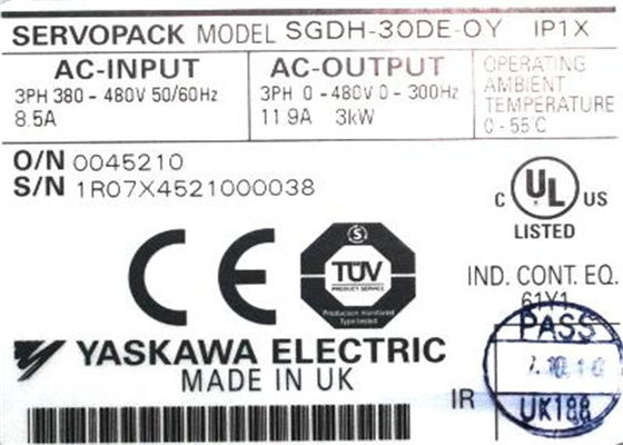 Yaskawa SGDH-30DE-OY New Original Sigma-II Servo Amplifier 400V