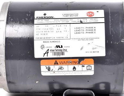 New Box Emerson Model P55ZZDDA-1404 Industrial Servo Motor 380V