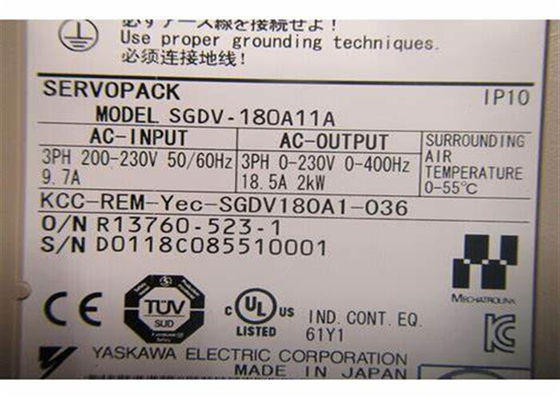 Brand Yaskawa SGDV-180A11A AC Servo Amplifier 200V New Original
