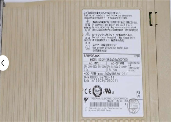 Yaskawa SGDV-5R5A01A002000 200V AC Servo Amplifier Original New