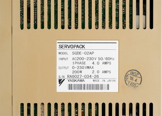 Yaskawa SGDE-02AP 230V AC Servo Amplifier Brand New Original
