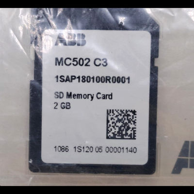ABB MC502  1SAP180100R0001 AC500 SD Memory Card Distributed Automation PLCs