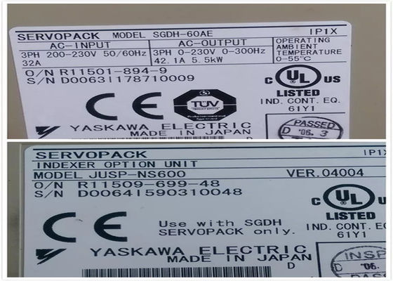 Yaskawa Sigma SGDH-60AE AC Servo Drives Original Box Brand New