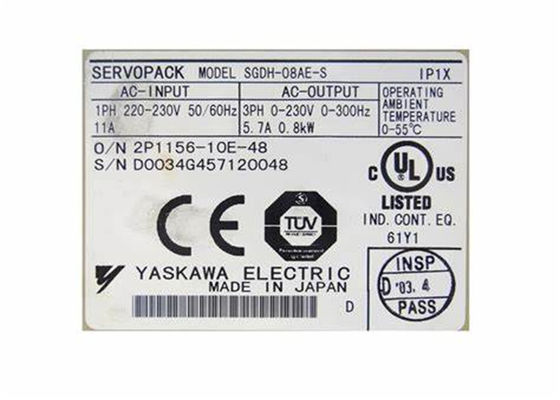 Yaskawa AC Servo Amplifier SGDH-08AE-S Brand New In Original Box