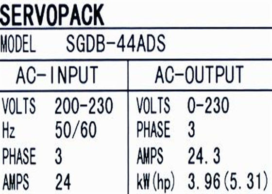 SGDB-44ADS Yaskawa Industrial Servo Drives Brand New Original