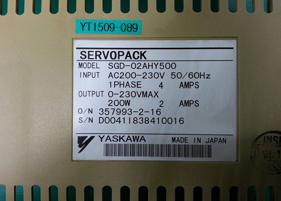 SGD-02AHY500 Yaskawa AC Servo Motor Drives Brand New Original