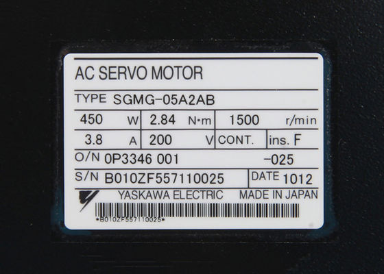 Yaskawa SGMG-05A2AB Servo Motor 1500 RPM Brand New Original Box