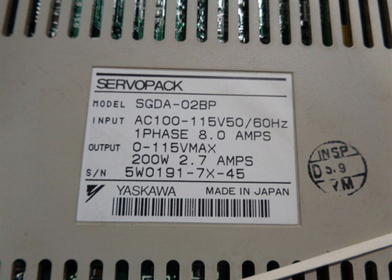 Yaskawa Sigma Series SGDA-02BP 100V Servo Drives Brand New In Box