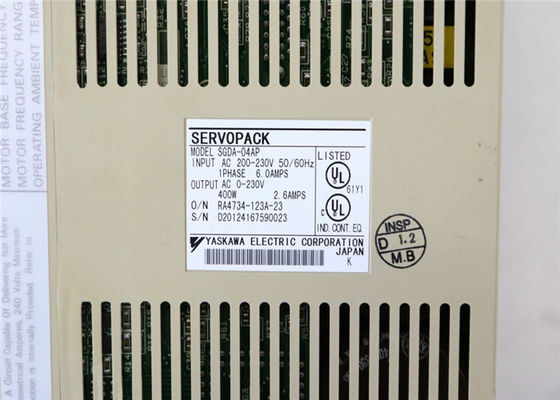 SGDA-04AP Yaskawa Servo Drives Brand New In Original Box 200V