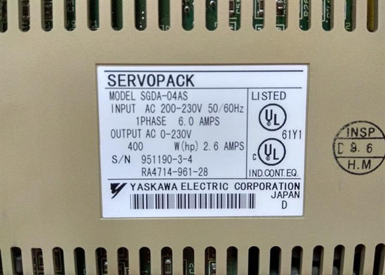 Yaskawa Servo Amplifier SGDA-04AS Speed Control Brand Original