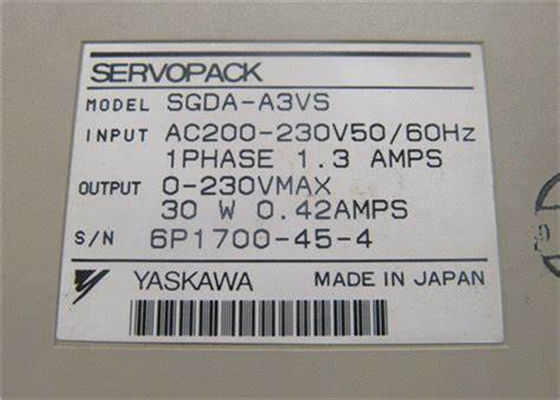 Yaskawa SGDA-A3VS Servo Drives Sigma Series Brand New In Box