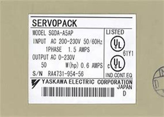 Brand New Original Yaskawa SGDA-A5AP Industrial Servo Drives