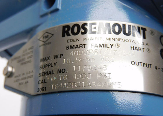 ROSEMOUNT 3051TG4A2B21AB4K5M5 NSMP Pressure Transmitter 10.5-55VDC