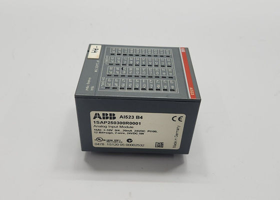 ABB AI523 1SAP250300R0001 AI523: S500 Analog input module 16 AI: U, I, RTD, DI. 13Bit incl. sign 1-wire