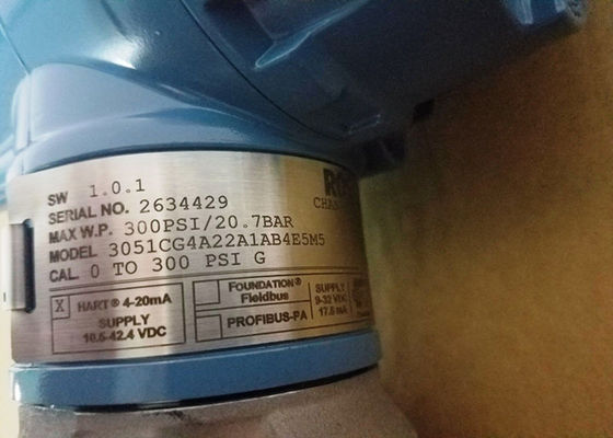 ROSEMOUNT 3051CG4A22A1AB4E5M5 Pressure Transmitter 300PSI 10.5-42.4VDC