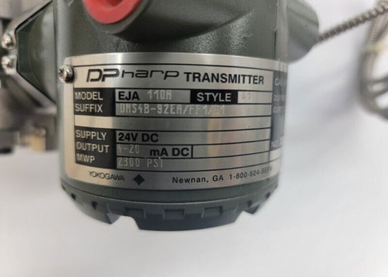 YOKOGAWA EJA110A-DMS4B-92EA/FF1/D1 24VDC 2300PSI NSNP Style S1 Pressure Temperature Transmitter