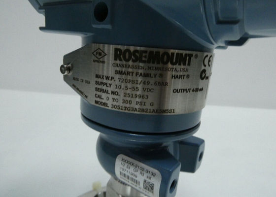 ROSEMOUNT 3051TG3A2B21AE5M5S1 In-Line Gage Pressure Transmitter 0-300PSI