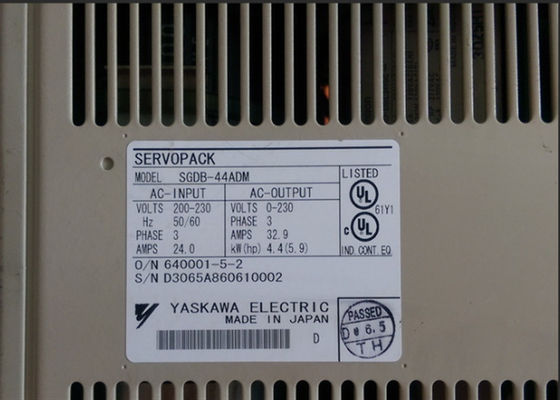 Yaskawa Industy Servo Drives SGDB-44ADM Brand New In Original