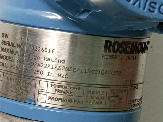 Rosemount 3051CD2A22A1AS2M5B4I1D4T1Q4C4HR5 Smart Pressure Transmitters