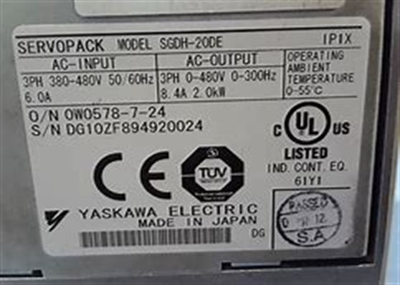 Yaskawa SGDH-20DE Industrial Servo Drives Brand New Original