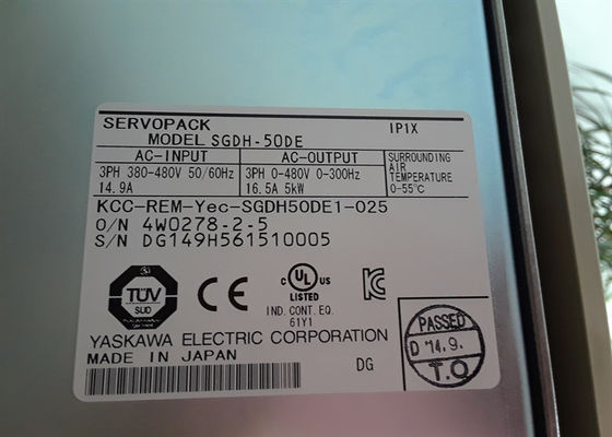 Brand New Yaskawa Series SGDH-50DE Servo Drives In Original Box