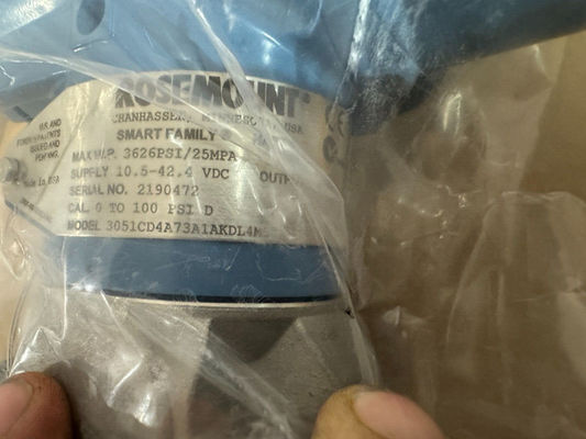 ROSEMOUNT 3051CD4A73A1SKDL4M5  Differential Pressure Transmitter 0-100 PSI D