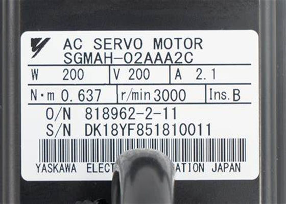 Yaskawa SGMAH-02AAA2C Industrial Servo Motor Brand New In Box