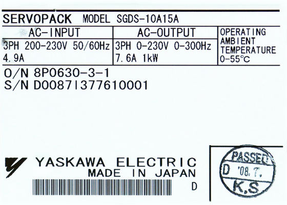 Yaskawa SGDS Series SGDS-10A15A Brand New Servo Drives Original