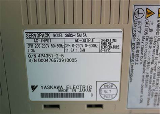 Japan Yaskawa SGDS-15A15A Servo Drives Brand New In Original Box