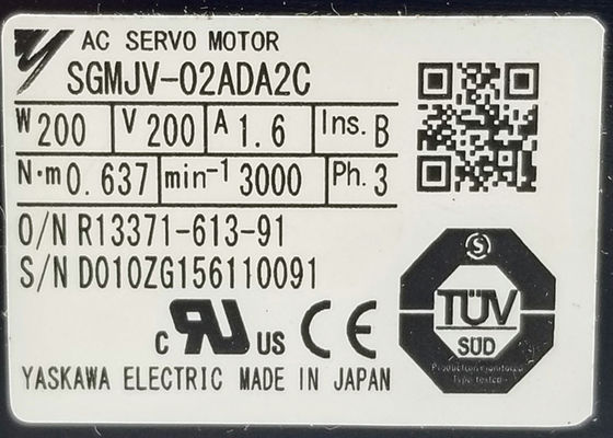 Yaskawa SGMJV-02ADA2C Brand New Servo Motor Industry Original