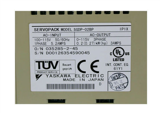 Yaskawa SGDP-02BP Servopack Servo Drives Brand New In Original