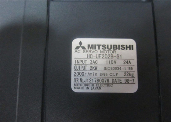 MITSUBISHI HC-UF202BW01-S4 Industiral Servo Motor 2KW