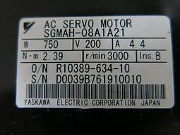 0.75kw Industrial Servo Motor SGMPH-08A1A21 Brand New Original