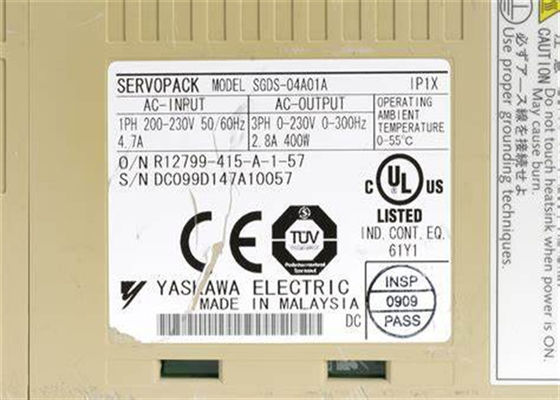 Yaskawa 600Hz Frequency Industrial Servo Drives SGDS – 04A01A