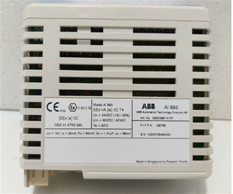 AI893 3BSC690141R1 Analog Input Module Redundant Power Supply Module
