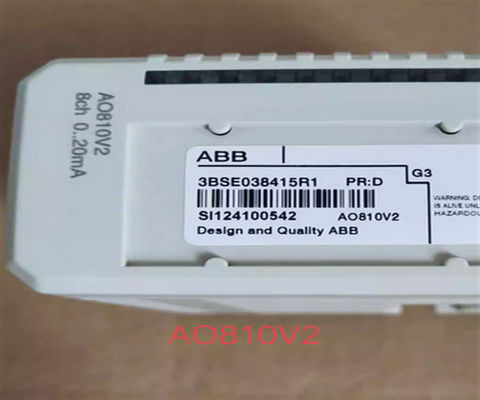 ABB AO810V2 3BSE038415R1 Analog Output Module Central Processing Unit
