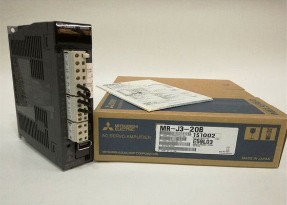 Mitsubishi Melservo MR-J3-20B Industrial AC Servo Drive 200W Output 170V 1.5A Input 200-230V
