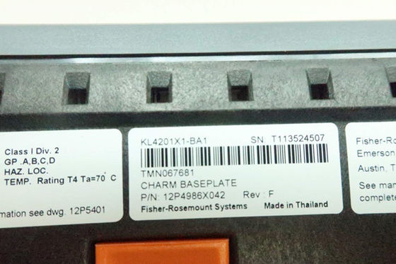 EMERSON DELTAV KL4201X1-BA1 SE4601T07 12P4986X052 Charm Base plate