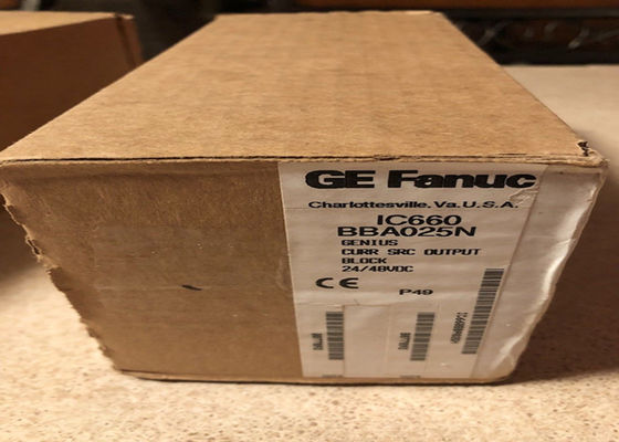 GE Fanuc GE-IP Genius I/O IC660BBA025 is a block 24/48Vdc Analog Current Source with six outputs