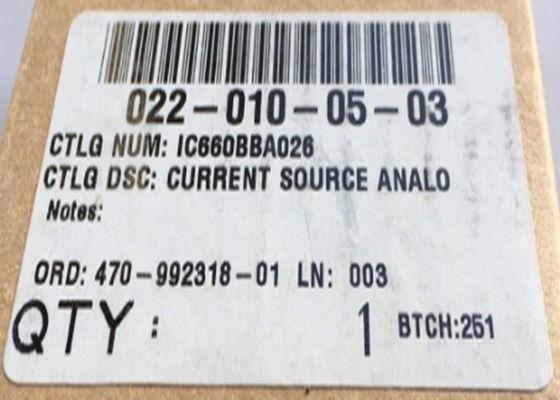The IC660BBA026 is a Genius Block I/O. Previously manufactured by GE Fanuc，Emerson Automation